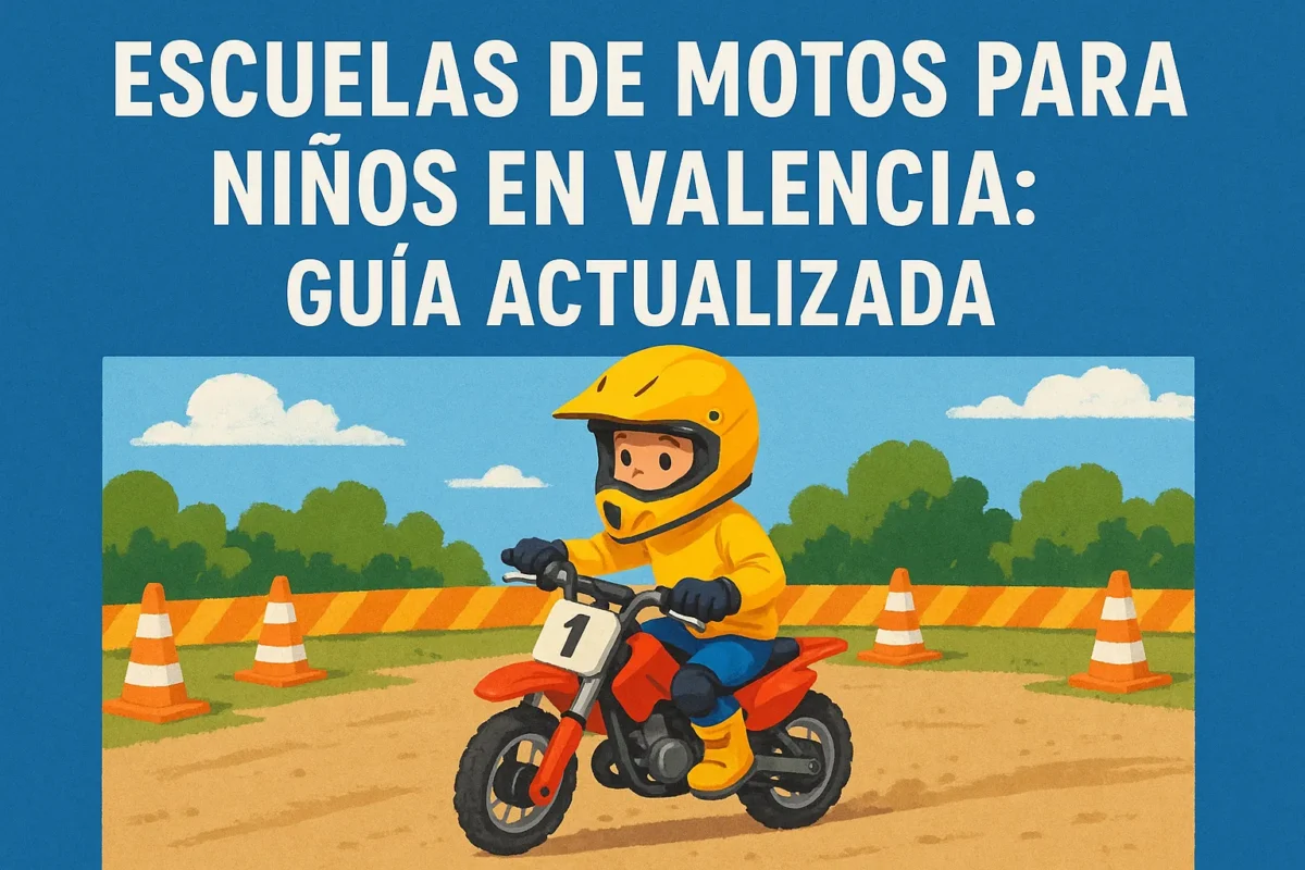 Escuelas de motos para niños en Valencia: guía actualizada