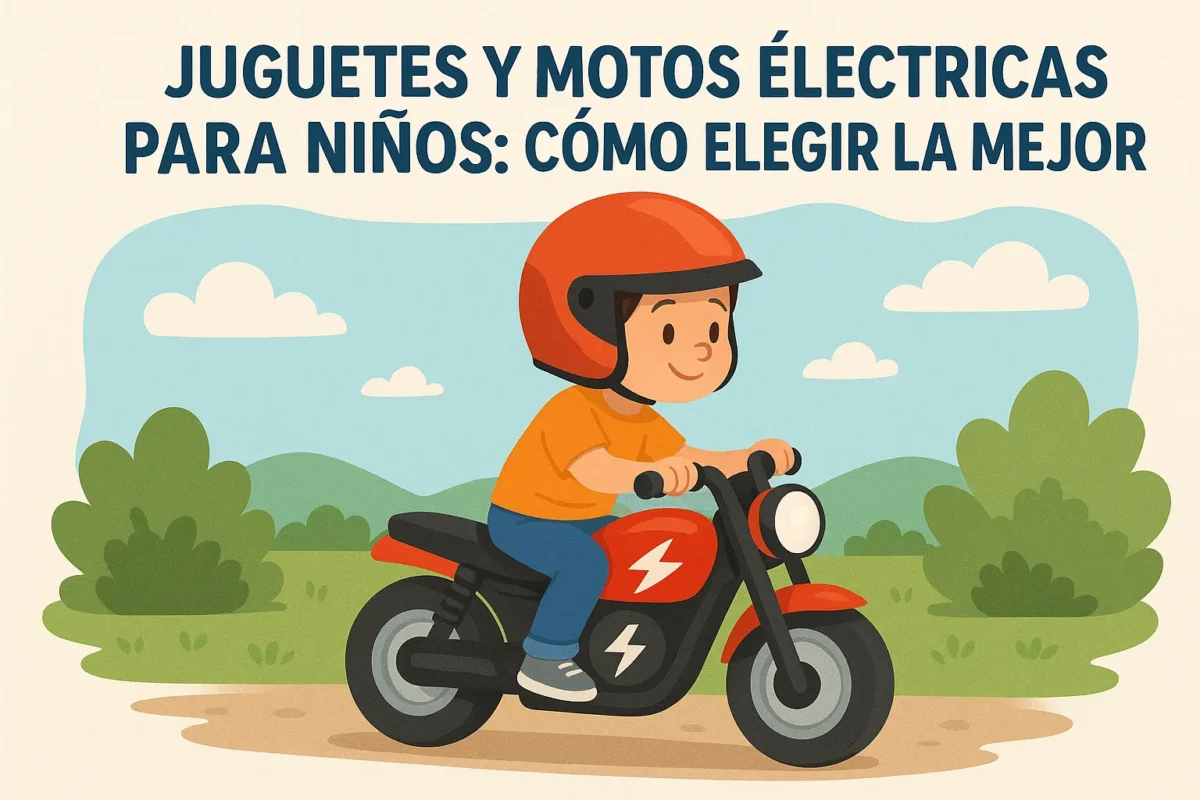 Juguetes y motos eléctricas para niños: cómo elegir la mejor