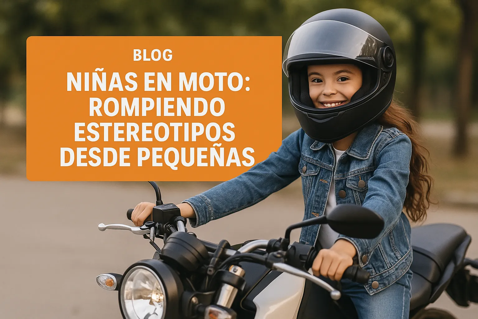 Niñas en moto: rompiendo estereotipos desde pequeñas