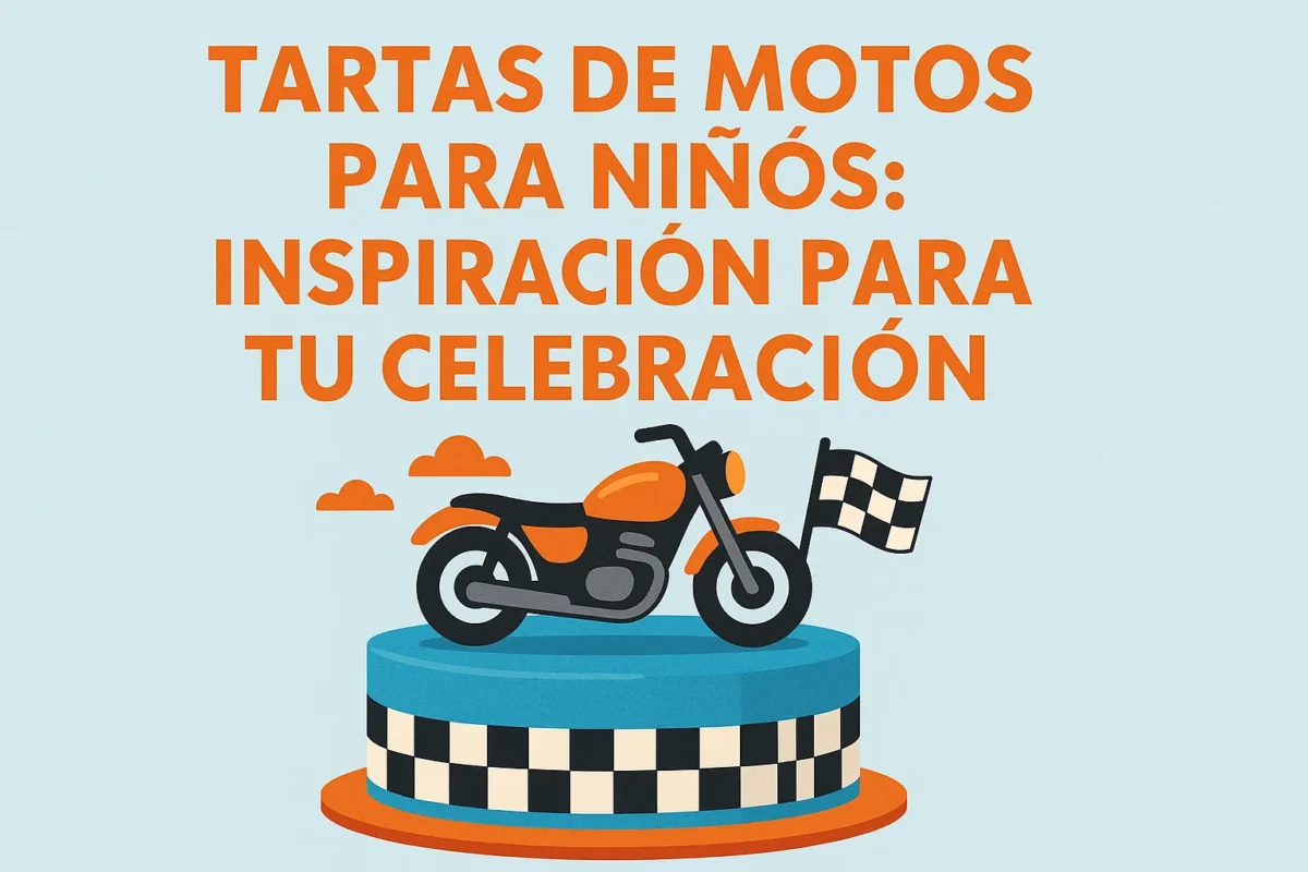 Tartas de motos para niños: inspiración para tu celebración